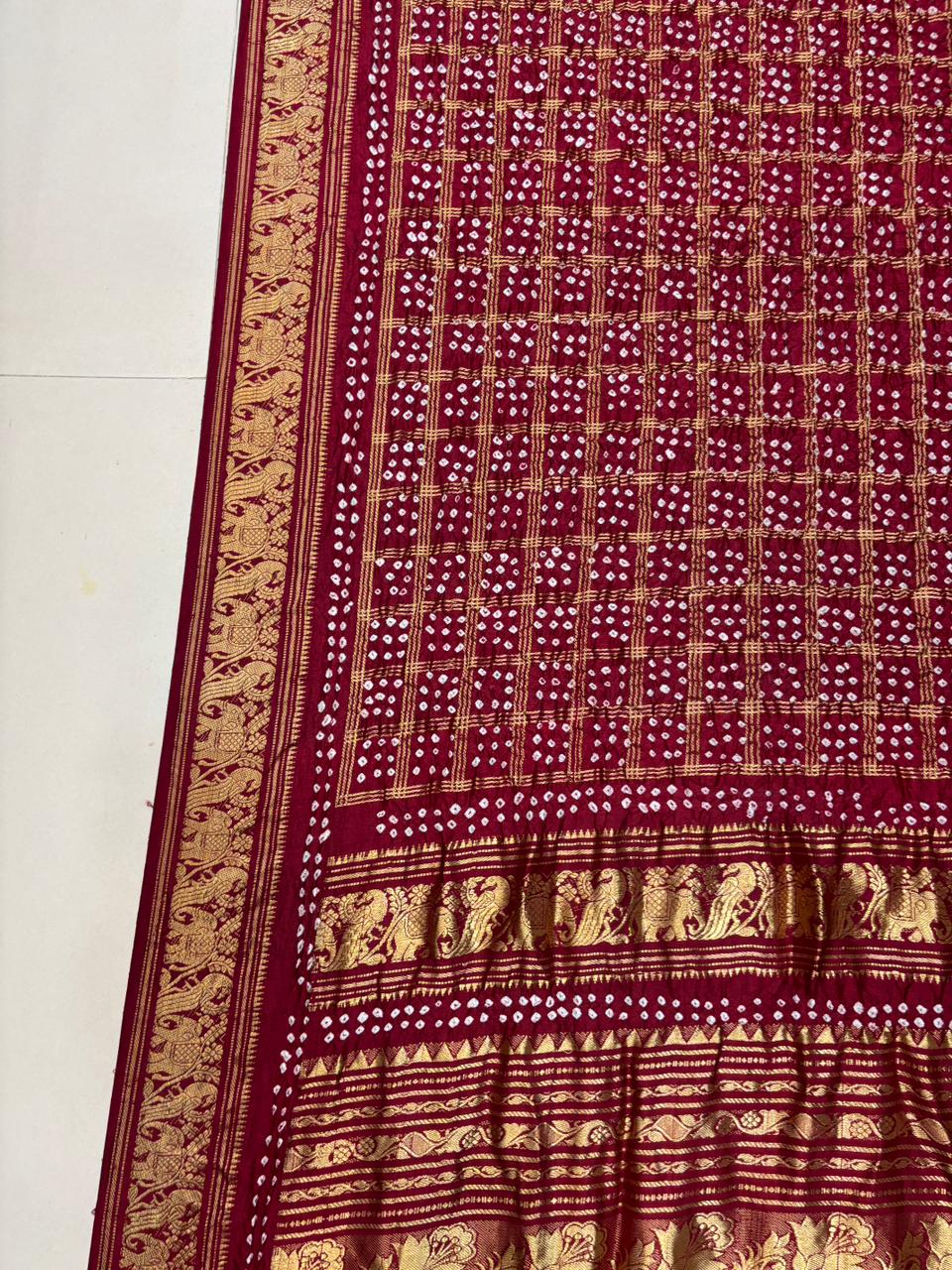 Traditional Madurai Sungudi Sarees